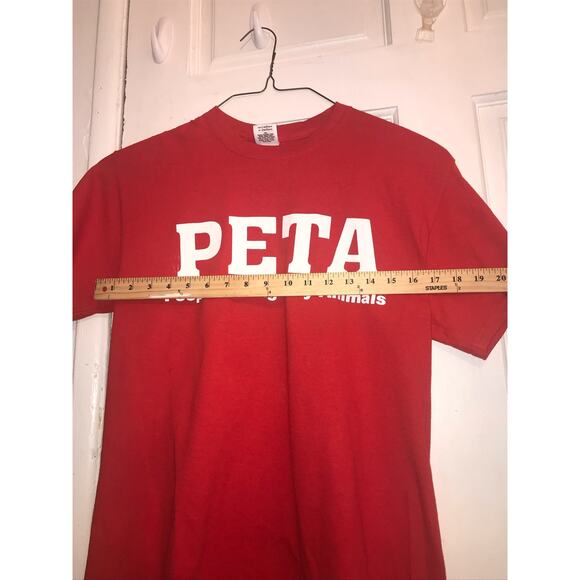 ARLINGTON JERKY PETA T-Shirt Men’s Adult M Red Short sleeved - Picture 6 of 8